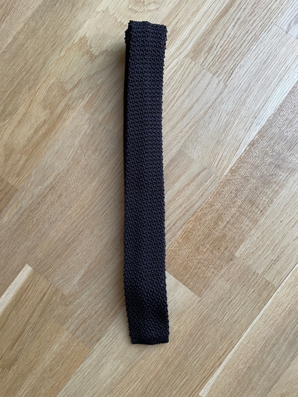 J. Crew Knit Tie in Black